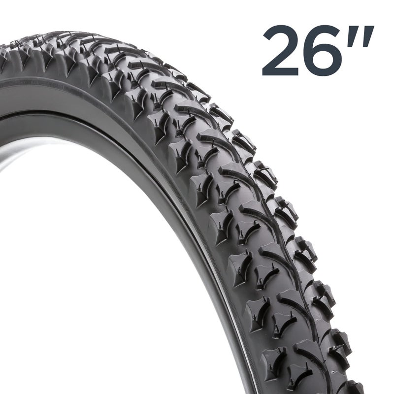 Schwinn Replacement Bike Tire, 26" x 1.95" Mountain Bike Tire, High Traction Tread, Steel Bead Construction, Fits Internal Rim Widths 19mm-29mm, PSI Range 40 to 65 - Image 4